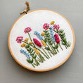 Load image into Gallery viewer, Beginner Embroidery Kit - Meadow in Happy Day