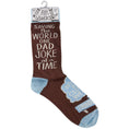 Load image into Gallery viewer, Saving The World Socks