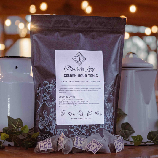 Golden Hour Tonic Bulk Sachets - 70ct Tea Bags