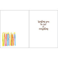 Load image into Gallery viewer, Birthday Greeting Card - Watercolor Candles