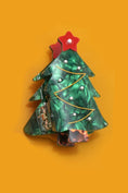 Load image into Gallery viewer, CHRISTMAS TREE SANTA SNOWMAN HAIR CLAW CLIPS | 40H939