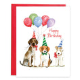 Load image into Gallery viewer, Birthday Greeting Card - Birthday Party Dogs