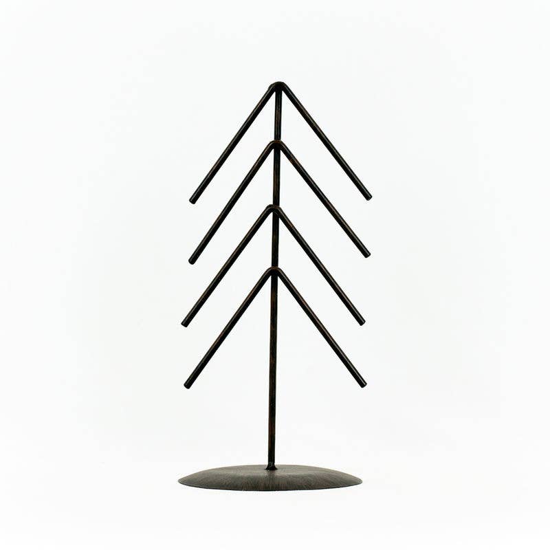 Metal Christmas tree, Winter Decor