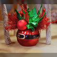 Load image into Gallery viewer, 5.5"D Santa Belt Pot - Dolomite Ceramic