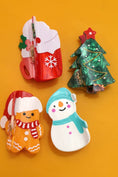 Load image into Gallery viewer, CHRISTMAS TREE SANTA SNOWMAN HAIR CLAW CLIPS | 40H939