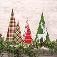 Load image into Gallery viewer, Winter Wonderland Forest Trees & Deer w/Base