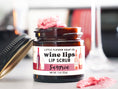 Load image into Gallery viewer, Wine Lips - Sangria Exfoliating Lip Sugar Scrub 1oz Jar