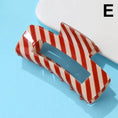 Load image into Gallery viewer, Holiday & Christmas Tree Stripe Hair Claw Clips | 40H1125