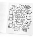 Load image into Gallery viewer, Book Lover Coloring Book