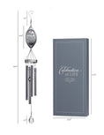 Load image into Gallery viewer, Celebration Of Life Memorial Windchime Gift Boxed 6360