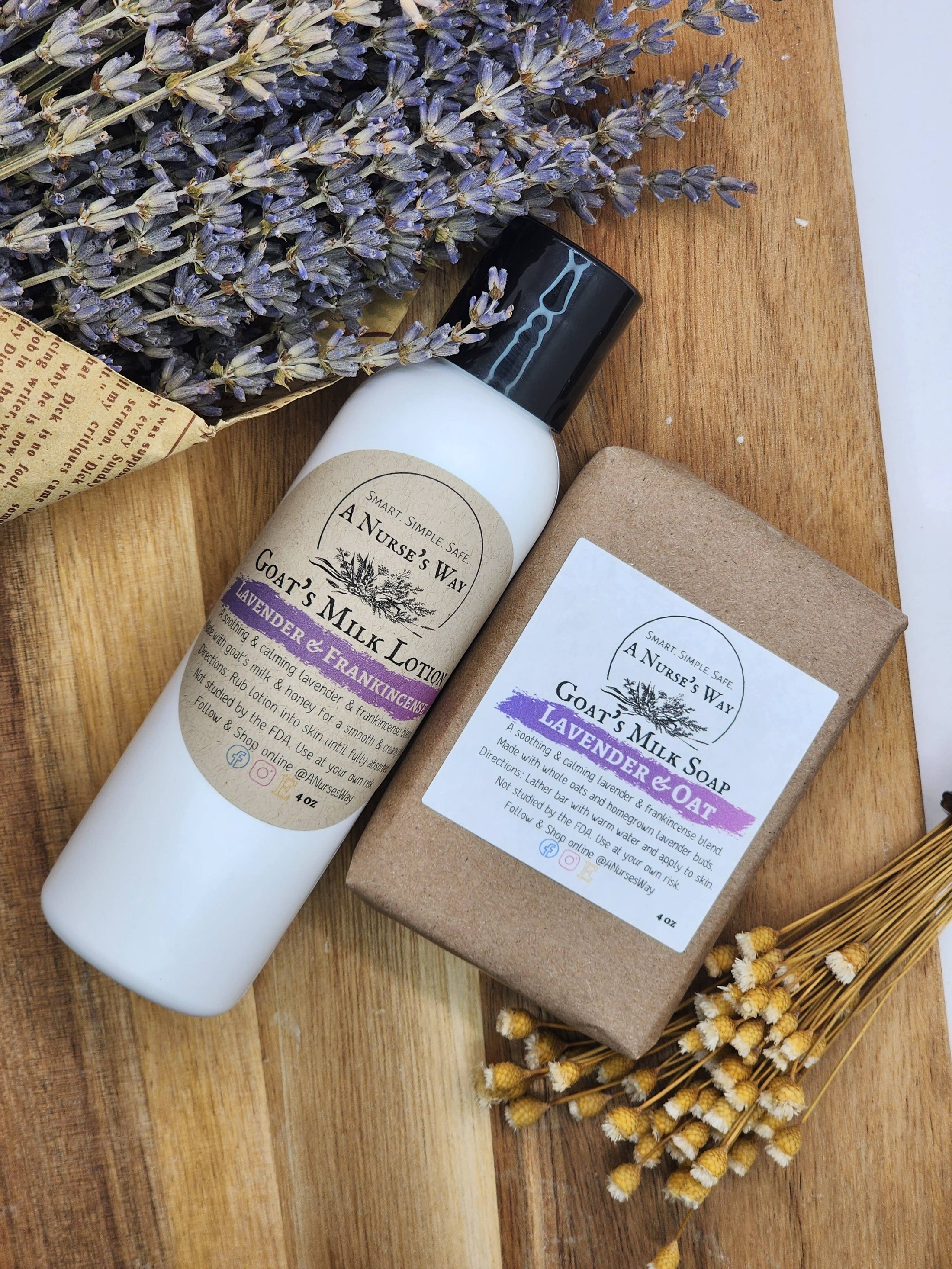 Lavender & Oat Goat's Milk Soap