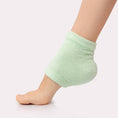 Load image into Gallery viewer, Moisturizing Heel Socks Retail - Green