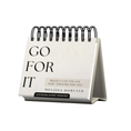 Load image into Gallery viewer, Go For It Inspirational Perpetual Calendar - Stationery Gift