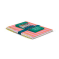 Load image into Gallery viewer, Cabana Stripes Harper Split-Spiral Notebook & Pen Set
