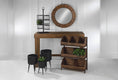 Load image into Gallery viewer, Industrial Wooden Bin Organizer with 7 bins