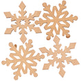 Load image into Gallery viewer, Wooden Snowflake Set