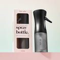 Load image into Gallery viewer, Recycled Plastic Continuous Spray Bottle - Black