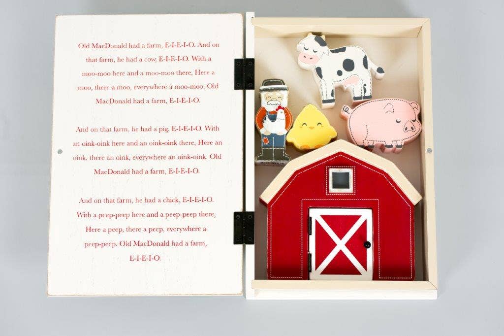 Old Macdonald woodland storybook gift set