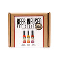 Load image into Gallery viewer, Beer-Infused Hot Sauce 3 Bottle Gift Set