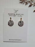 Load image into Gallery viewer, The Lil' Flower Dangles- Fall Polymer Clay Earrings
