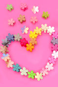 Load image into Gallery viewer, OVERSIZE MATTE FLOWER HAIR CLAW CLIPS | 40H459