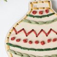 Load image into Gallery viewer, Vintage Glass Christmas Ornament Embroidery DIY Kit