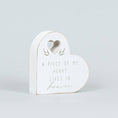 Load image into Gallery viewer, Chunky wood shape (PIECE HEART) SYMPATHY