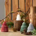 Load image into Gallery viewer, WHITE CHRISTMAS TREE CANDLE