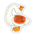 Load image into Gallery viewer, Emotional Support Silly Goose Sticker