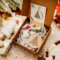 Load image into Gallery viewer, Christmas Tree Ornament Embroidery DIY Kit