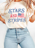 Load image into Gallery viewer, STARS AND STRIPES AMERICA FLAG GRAPHIC TSHIRTS