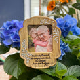 Load image into Gallery viewer, Joyfully Remembered Memorial Photo Ornament
