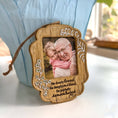 Load image into Gallery viewer, Joyfully Remembered Memorial Photo Ornament