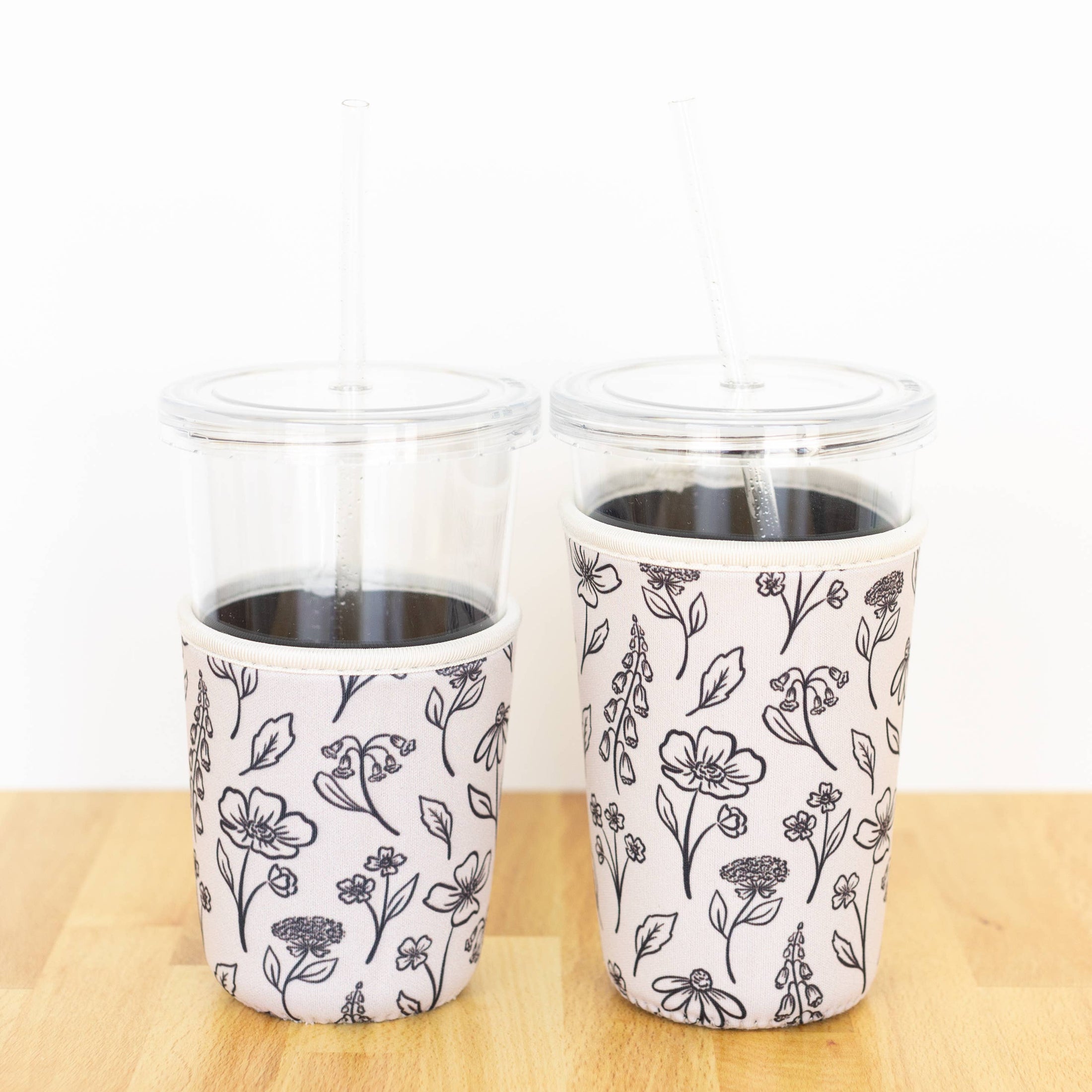 PREORDER Pressed Floral Drink Sleeve SHIPS EARLY SEPTEMBER