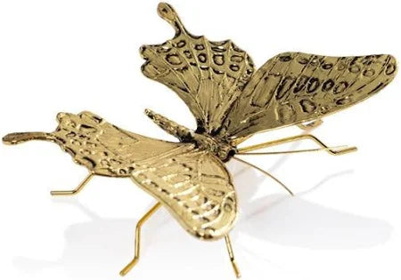 Gold Butterflies Figurines