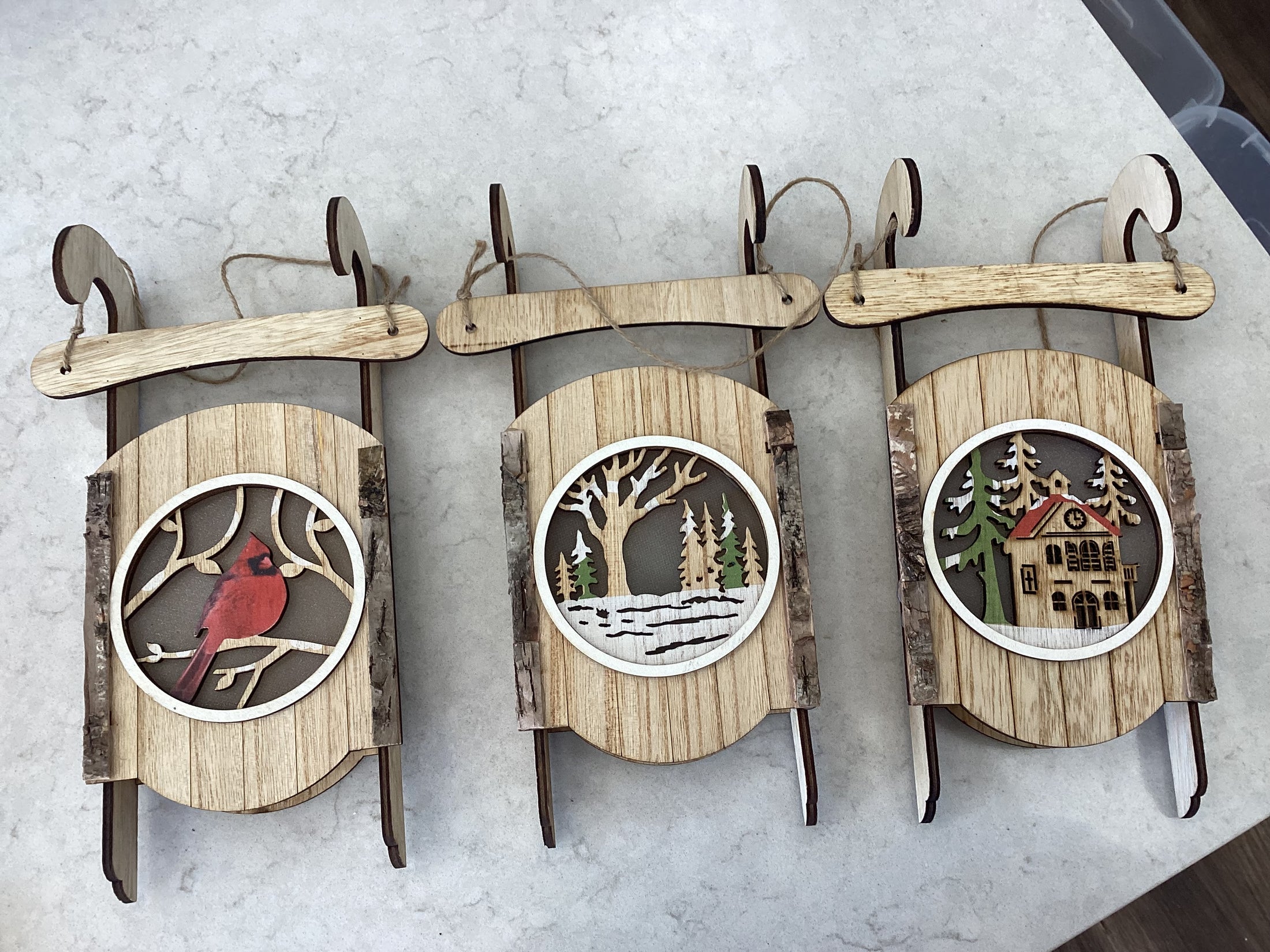 Wooden Sleds
