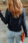 Load image into Gallery viewer, LDC Textured Round Neck Long Sleeve Top
