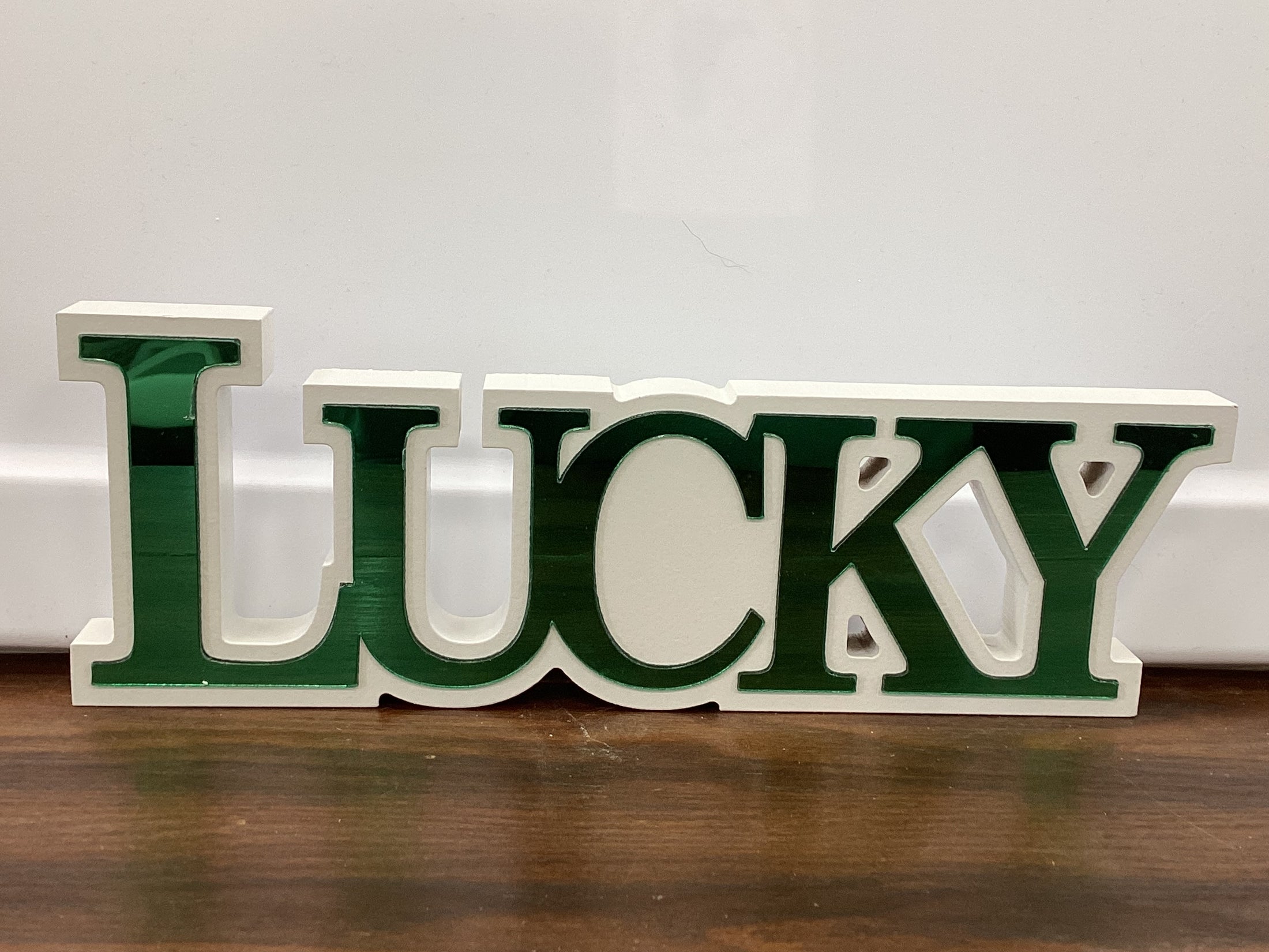Mirrored St Patrick’s Cutout