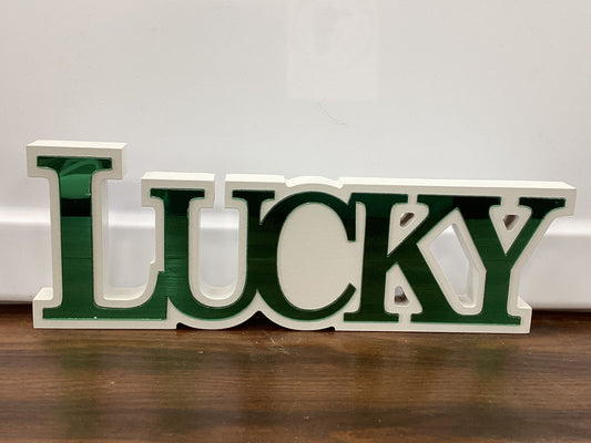 Mirrored St Patrick’s Cutout