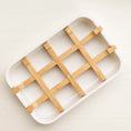 Load image into Gallery viewer, Bamboo Grid Soap Dish - Plant Fiber Lift
