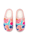 Load image into Gallery viewer, Indoor / Outdoor Slippers - Feminine Florals - Pink
