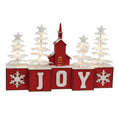 Load image into Gallery viewer, Light Up Frosted Winter Forest & Church on Joy Blocks
