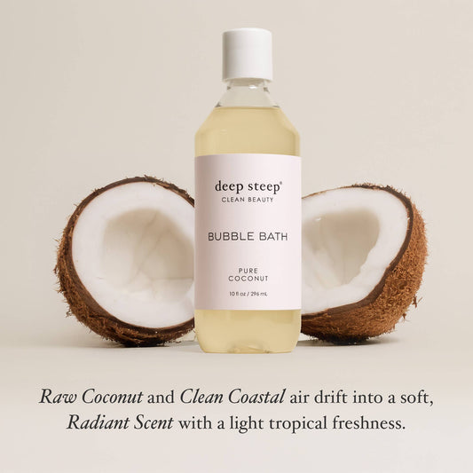 Pure Coconut Hypoallergenic Gentle Bubble Bath 10oz