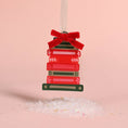 Load image into Gallery viewer, Acrylic Ornament-Bookstack
