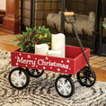 Load image into Gallery viewer, Merry Christmas Red Wagon
