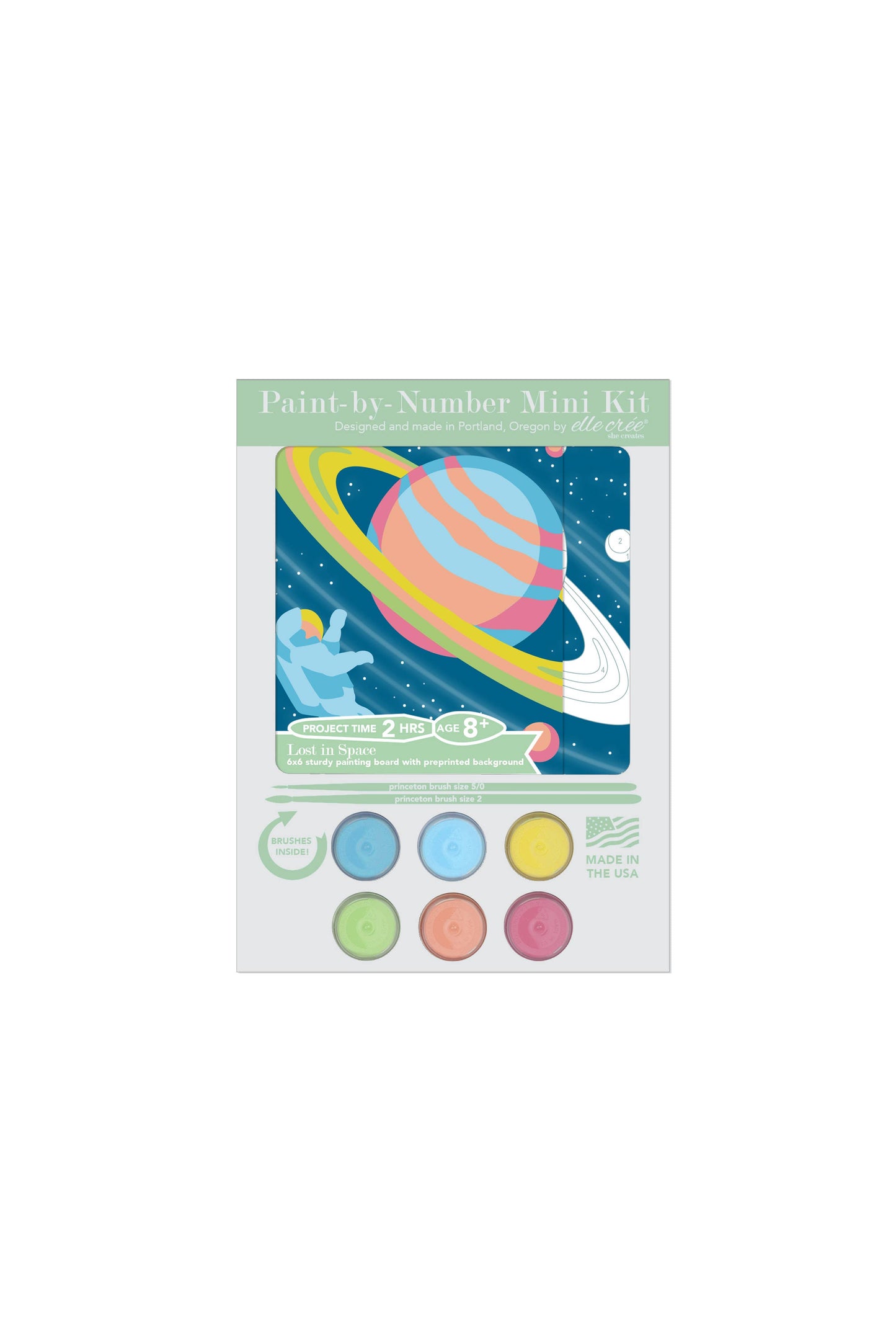 KIDS MINI Lost in Space Paint-by-Number Kit