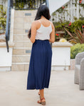 Load image into Gallery viewer, The Reed Pleated Midi Skirt

