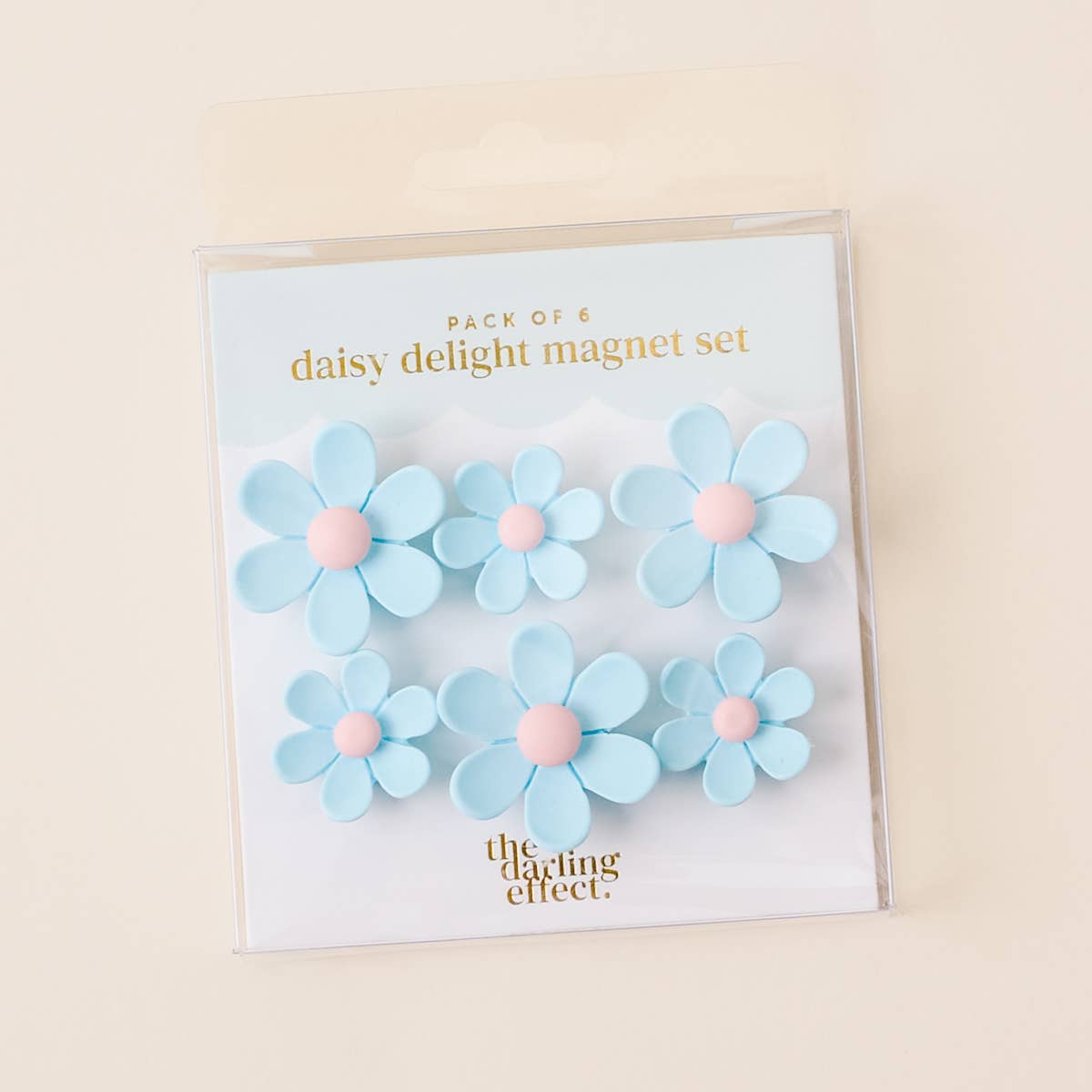 Daisy Delight Magnet Set–Blue