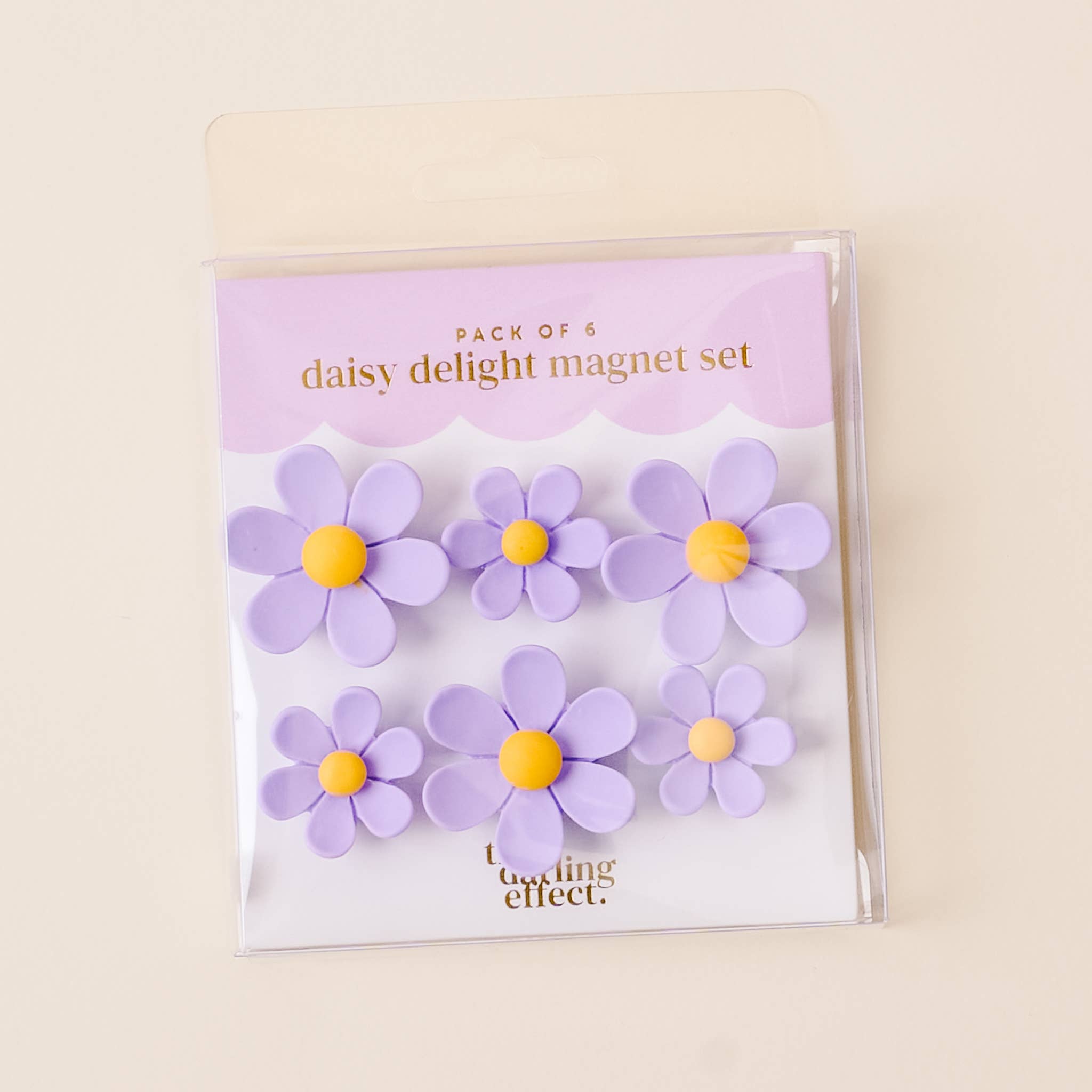 Daisy Delight Magnet Set-Lilac