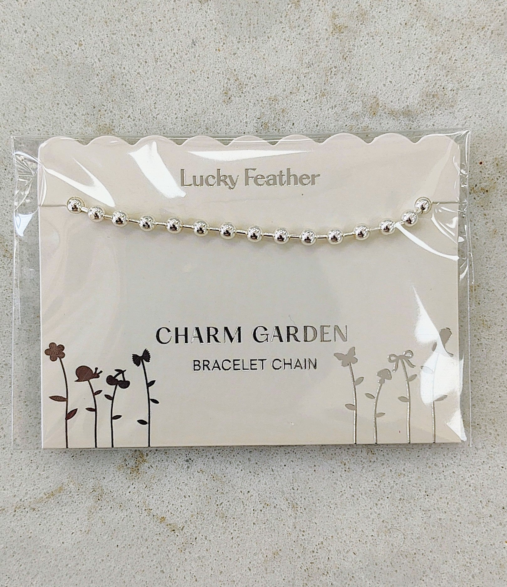 Lucky Feather Charmed Bracelet